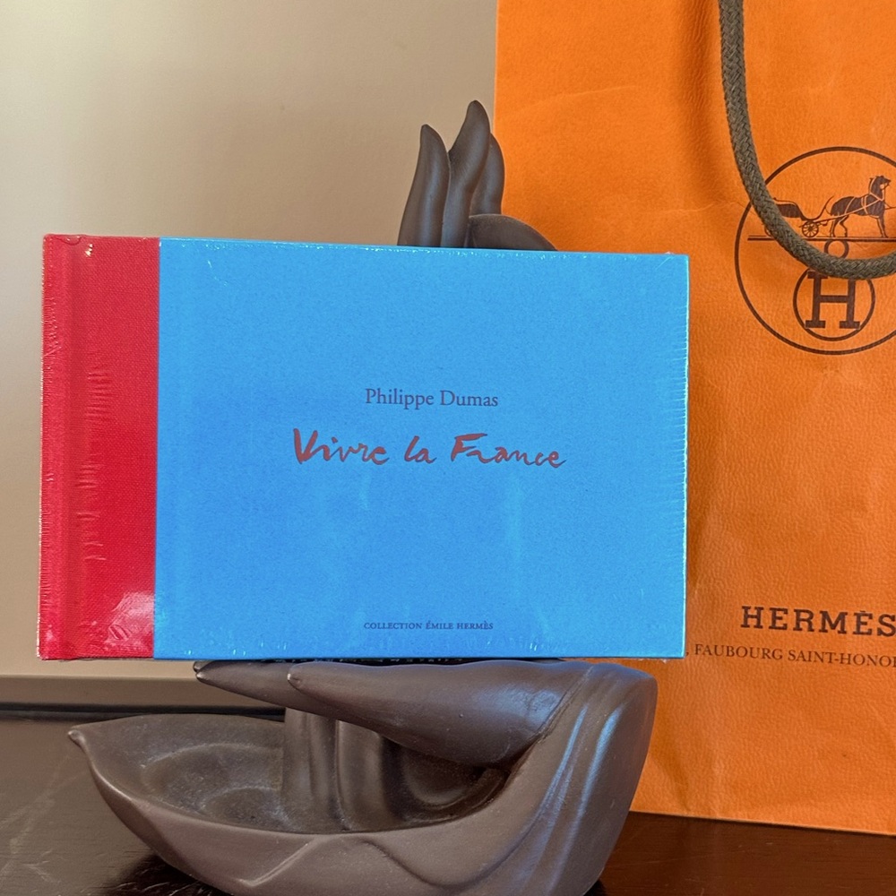 Hermes Papier Carnet de Croquis VIVRE LA FRANCE Sketchbook by Philippe Dumas